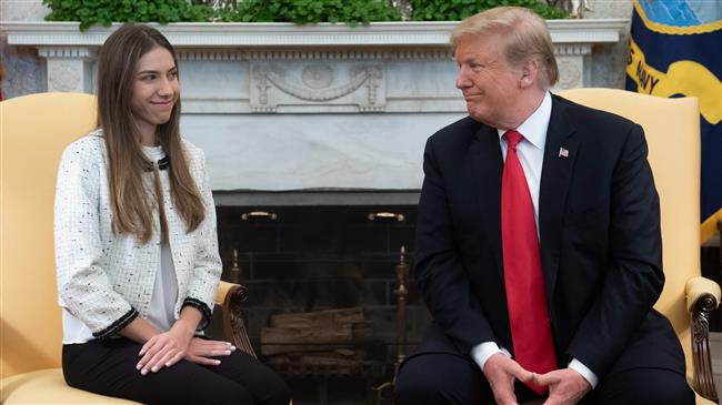 Trump meets with Guaido's wife amid Venezuela crisis