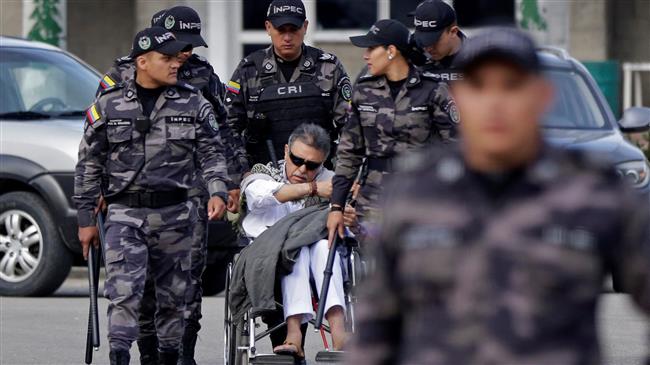 Colombian ex-FARC rebel rearrested minutes after leaving jail