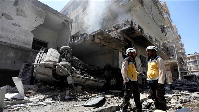 Video purports to show airstrikes in Syria's Idlib province