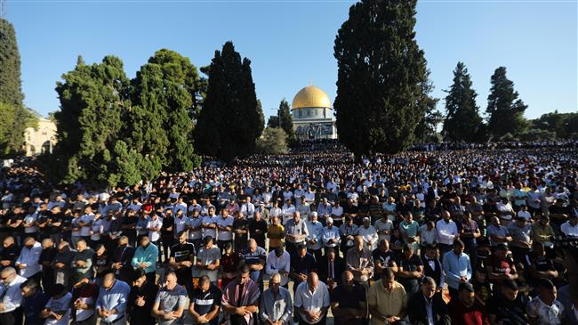 Palestinians mark Muslim holiday of Eid Al-Adha