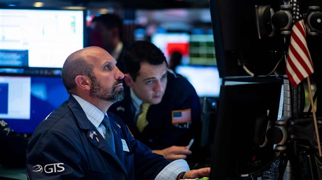 Asian stocks lower over growing fear of US recession