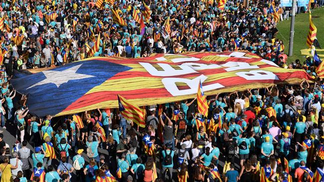 Catalonia's National Day marred by internal divisions
