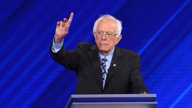 Sanders blasts Biden for praising drug companies