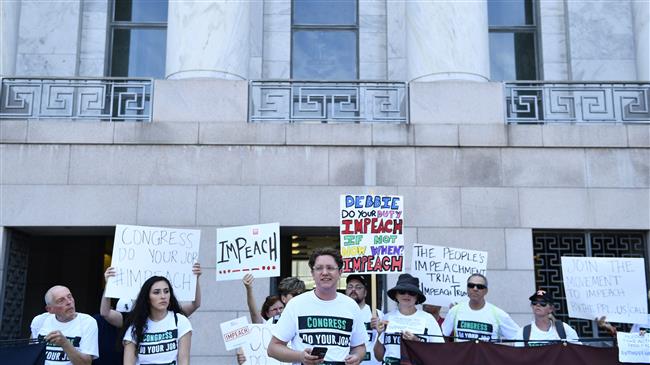 Democrats subpoena White House in impeachment probe