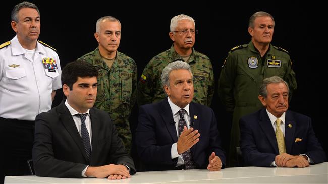 Facing protesters’ wrath, Ecuador govt. moves from capital