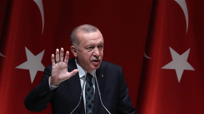 Erdogan vows Turkey will not stop Syria offensive