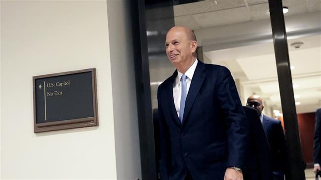 US diplomat breaks with Trump in impeachment testimony