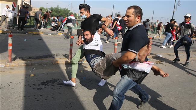 Iraq’s top cleric urges protesters to remain peaceful