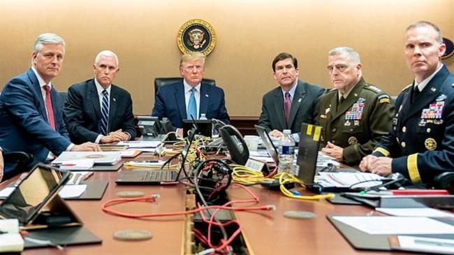 ‘Photo of Trump watching Baghdadi raid was staged’