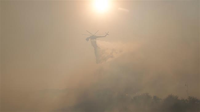 California blaze menaces Reagan Library, Getty Museum