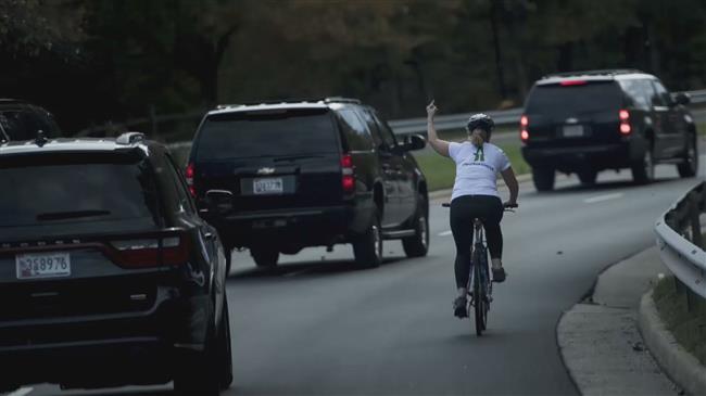 Woman who gave Trump the finger elected in Virginia