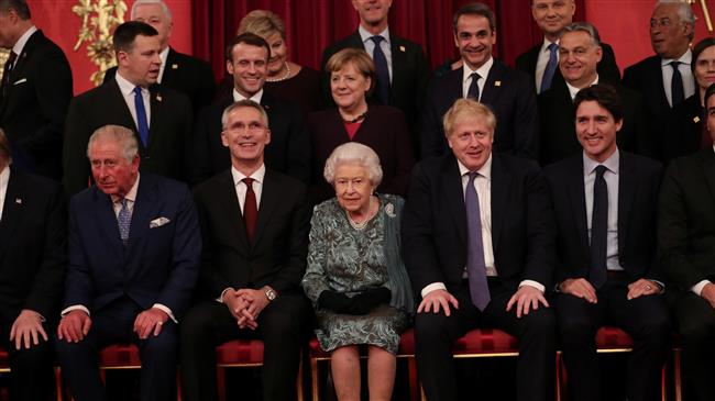 Queen Elizabeth hosts NATO leaders at Buckingham Palace