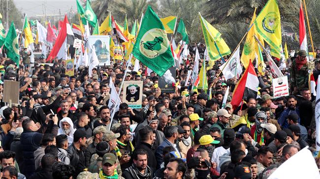 In photos: Funeral held for Iran top general in Iraq