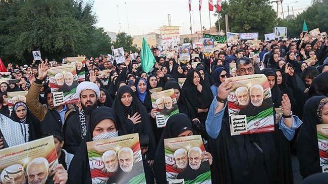 In pictures: Millions bid farewell to iconic Gen. Soleimani in Ahvaz