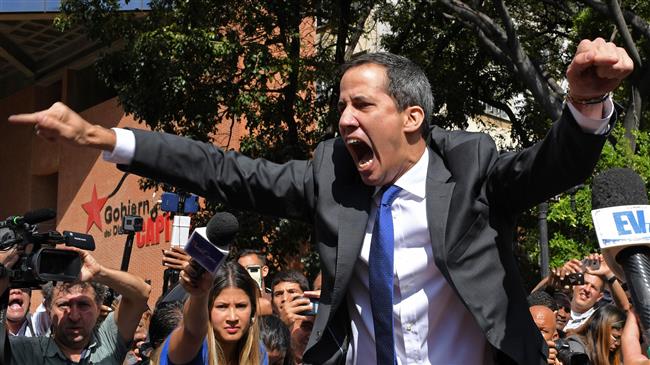 Venezuela's Guaido sworn in as parliament speaker after stand-off