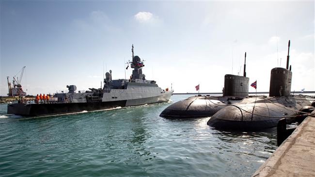 Russian, Syrian naval forces hold joint drills in Mediterranean
