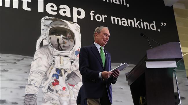 US candidate Bloomberg vows to back Israel, takes dig at Sanders