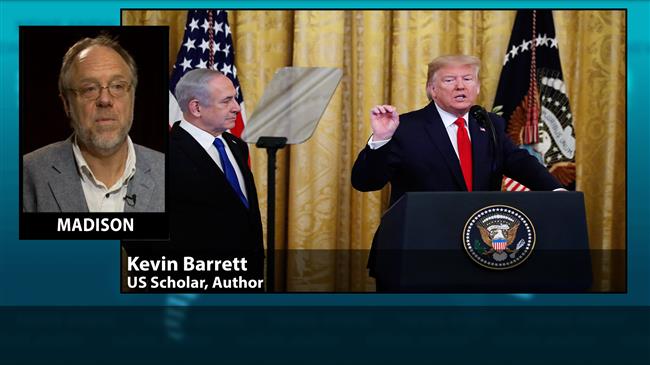 Trump 'completely controlled by his master in Israel': Scholar