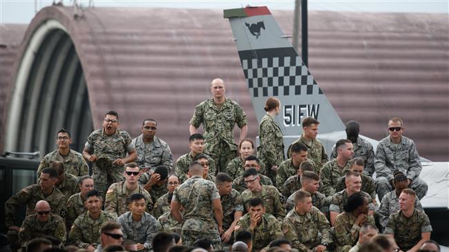 US troops returning from China quarantined in South Korea