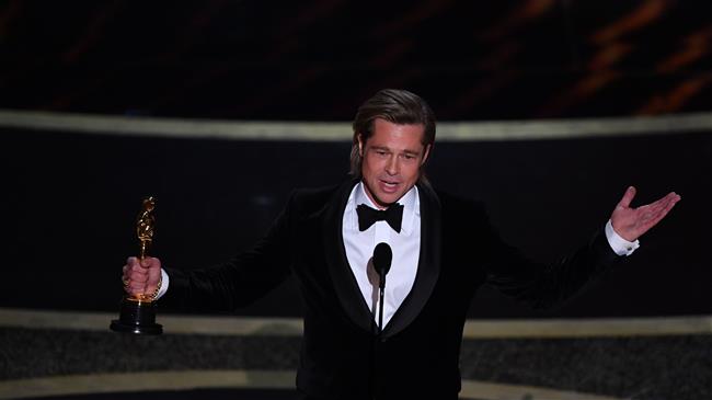 Brad Pitt gets political, slams Trump impeachment trial
