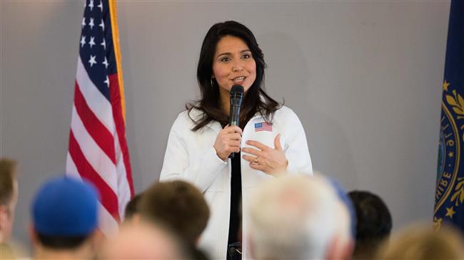 Gabbard condemns US intel  agencies for targeting Sanders