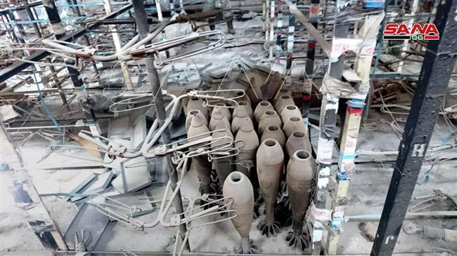 Syrian army finds militant chemical weapons workshop in Aleppo
