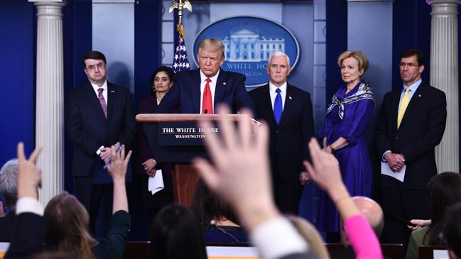 Trump blames China again for coronavirus pandemic