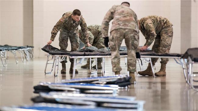 1000s of US forces restricted over covid-19