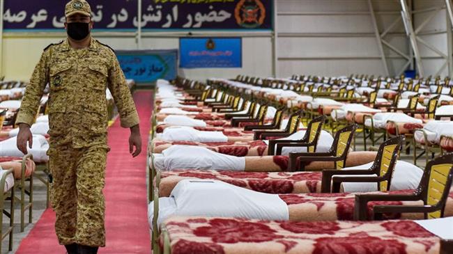 Iran army sets up emergency hospital as coronavirus fight continues 