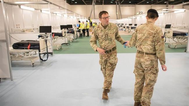 UK military in coronavirus PR exercise