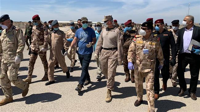 US-led coalition hands over another base to Iraqi army