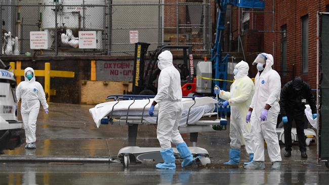 US marks record 2,100 coronavirus deaths in 24 hours