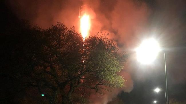 Brits set fire to mobile phone masts in coronavirus frustration 