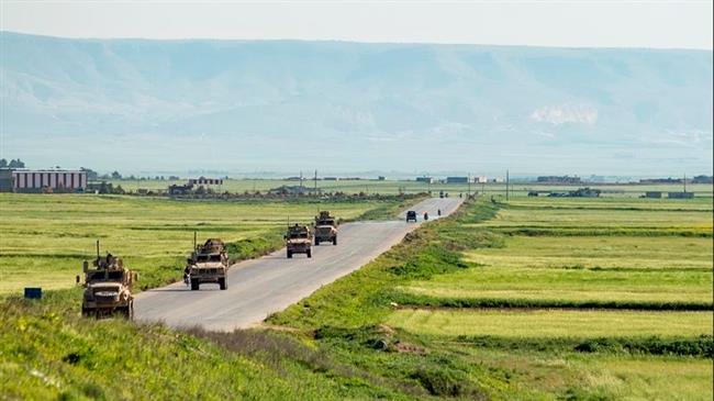 US sends huge convoy of logistics supplies for Syria militants