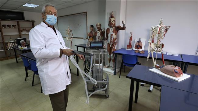 Despite occupation-related adversity, Palestinian engineers build medical ventilator