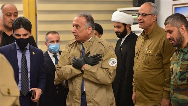 PM al-Kadhimi calls PMU ‘honor of Iraq’ in significant visit to its HQ