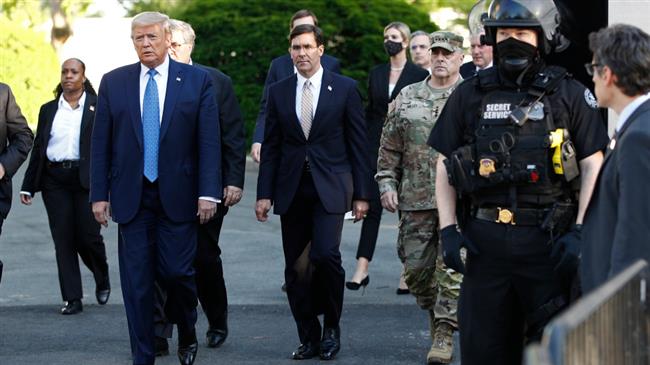 US military wants to dump Trump in the election: Ex-US diplomat