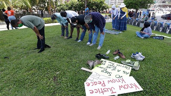 US Muslims support anti-racism protests