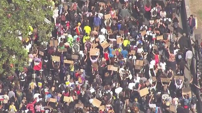 BLM protests taking place across Britain 