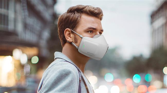 LG Electronics unveils battery-powered air-purifying face mask 