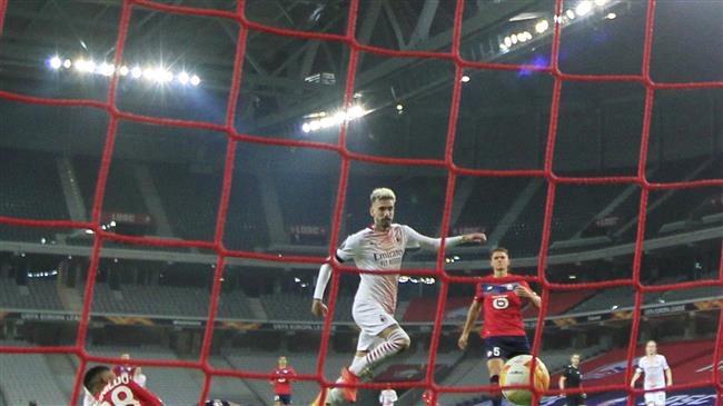 Europa League: Lille 1-1 AC Milan