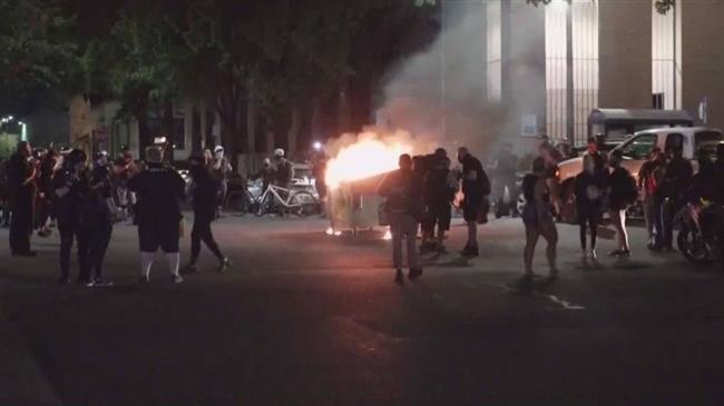 Portland kicks off 2021 with violent protests in support of BLM