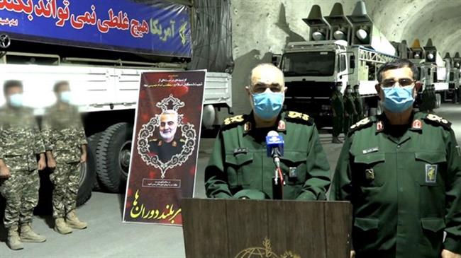IRGC unveils underground missile city on Persian Gulf shores 