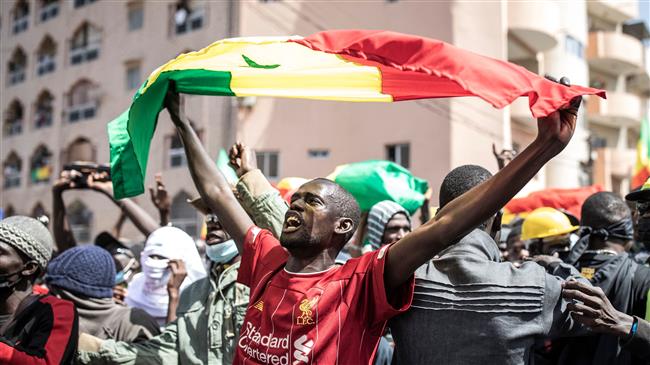 Supporters of arrested Senegalese opposition leader protest