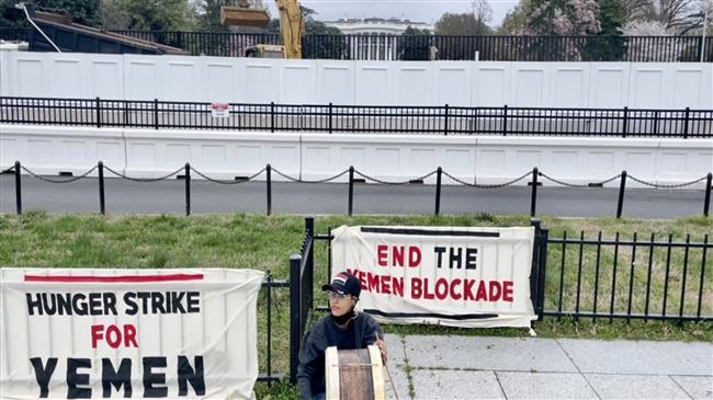 Hunger strike for Yemen: Activists demand US stop backing Saudi siege 