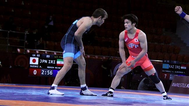 Iranian Greco-Roman wrestlers 