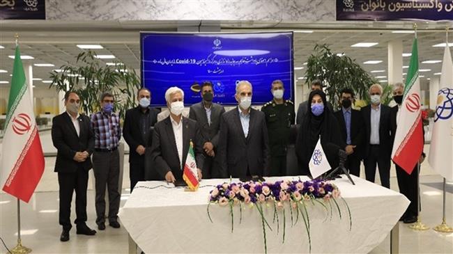 COVID-19 vaccination program launched in Tehran's largest mall