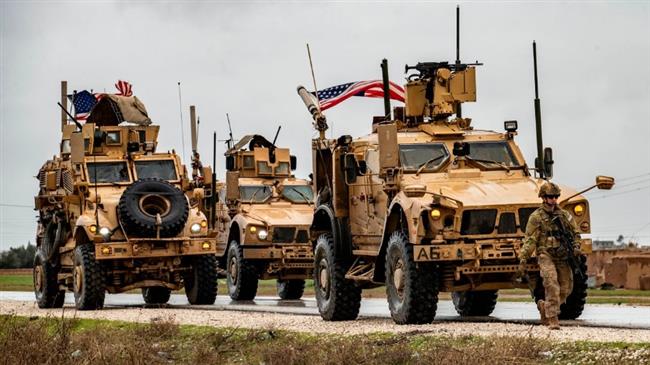 ‘US military forces smuggle wheat crops from Syria’s Hasakah into Iraq’