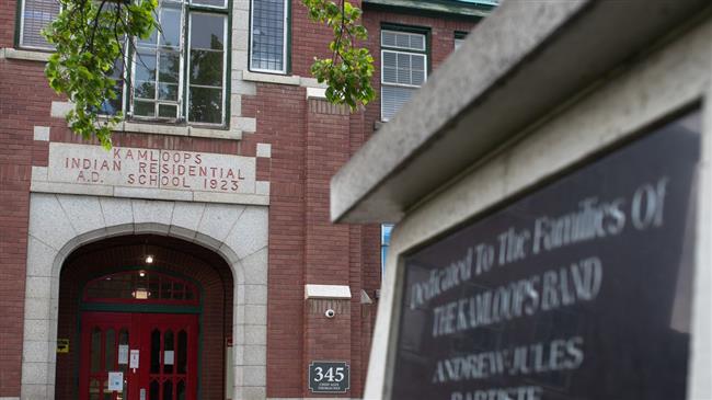 Remains of 215 children found at former indigenous school site in Canada