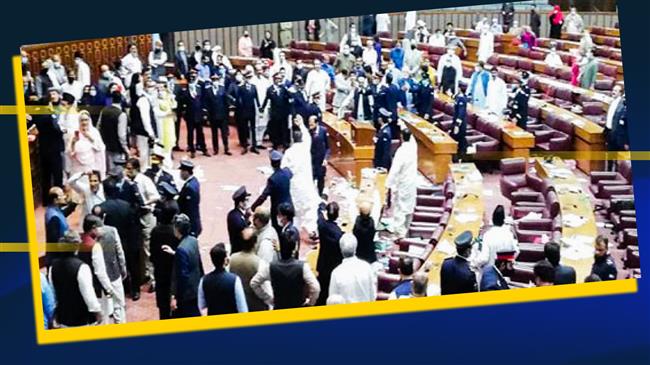 Pakistan MPs scuffled over IMF-dictated budget